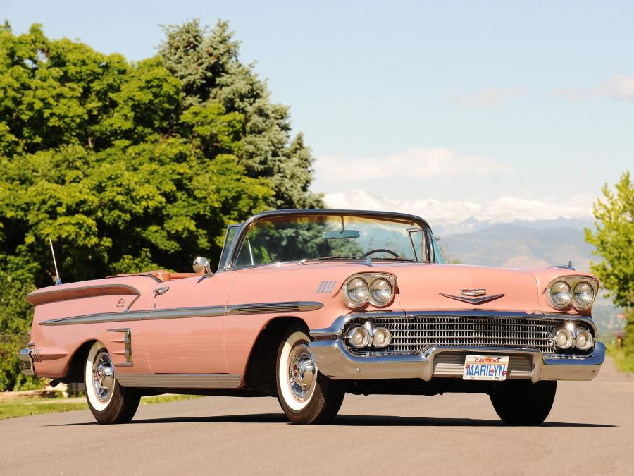  Chevrolet Bel Air Impala Convertible 1958 года  (фото 64 из 67)